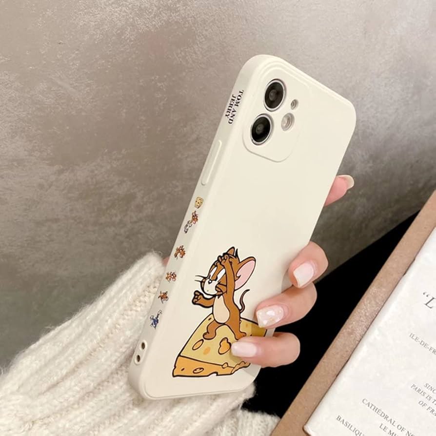 Amazon.co.jp: iPhone13 Pro Max 用 ケース トムとジェリー 【全